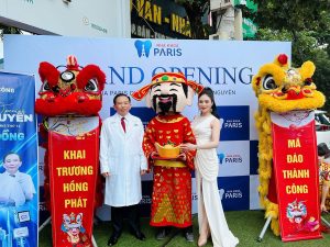 KHAI TRƯƠNG BỆNH VIỆN RĂNG HÀM MẶT THẨM MỸ PARIS