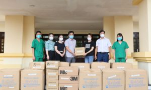 Người SCI chung sức đến với tâm dịch huyện Tân Yên, tỉnh Bắc Giang