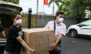 Những người làm việc tại SCI đã ủng hộ bằng nhiều hình thức khác nhau