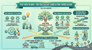 Phát triển tài năng – Nền tảng cho chất lượng và tăng trưởng dài hạn.